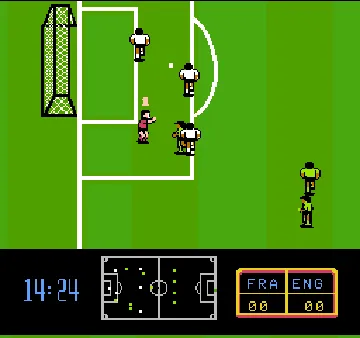 AV Soccer (Japan) (Unl) screen shot game playing